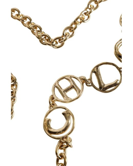 Chloé Metallic Script Jewelry Belt