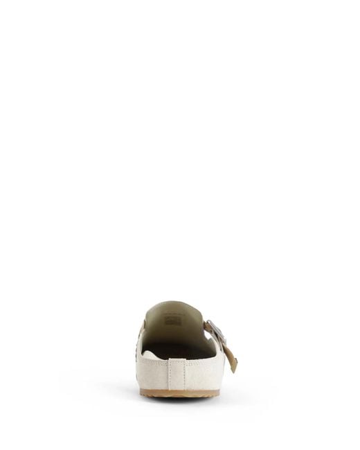 Burberry White Mules