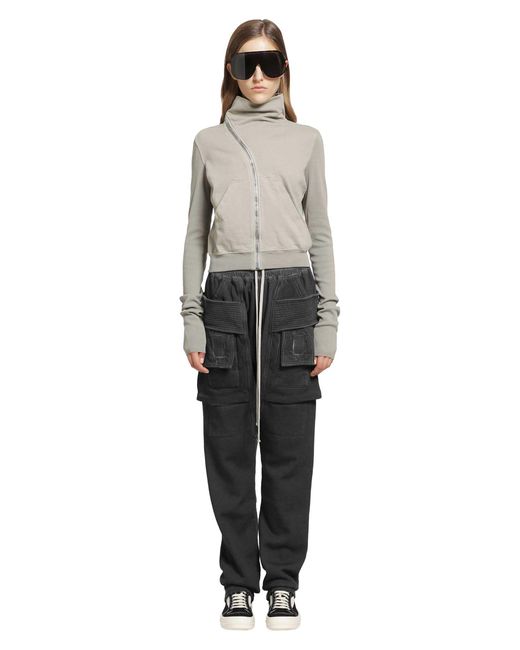 Rick Owens Black Tower Creatch Cargo Drawstring