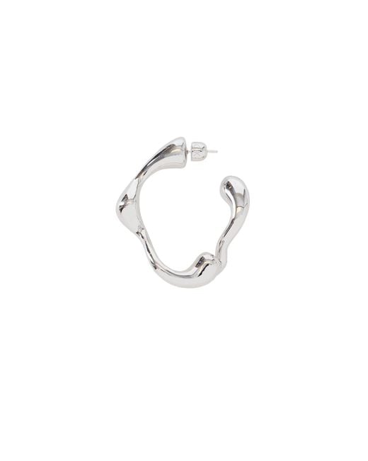 Maria Black Metallic Splash Hoop Large