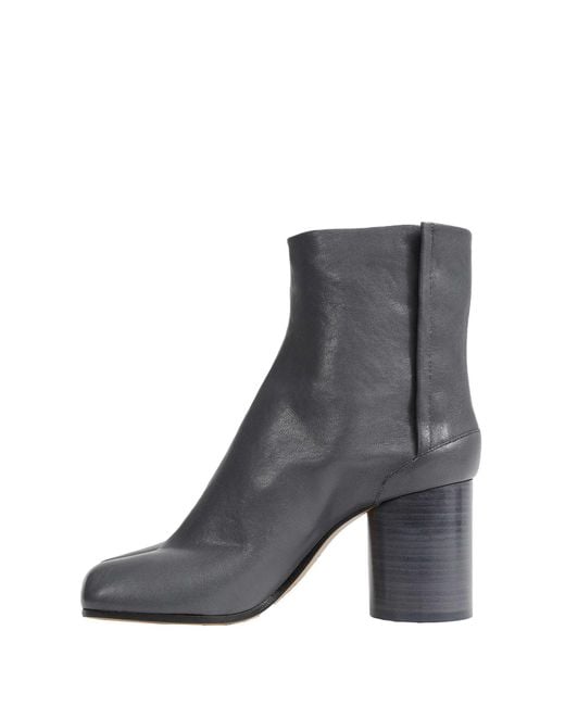 Maison Margiela Gray Tabi Ankle Boots