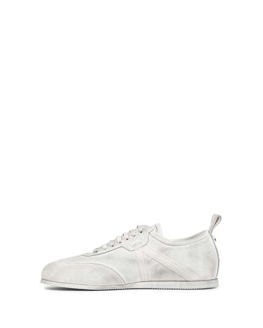 Ann Demeulemeester White Siru Low-Top Boxing Sneakers