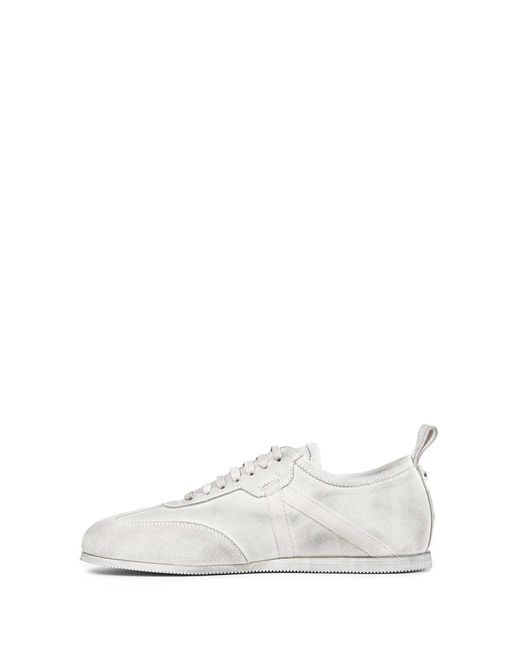Ann Demeulemeester White Siru Low-top Boxing Sneakers