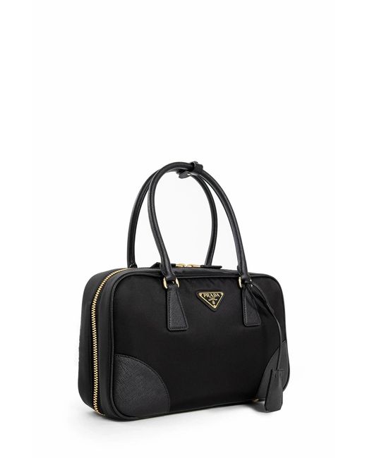 Prada Black Re-Edition 1978 Medium Re-Nylon Bag