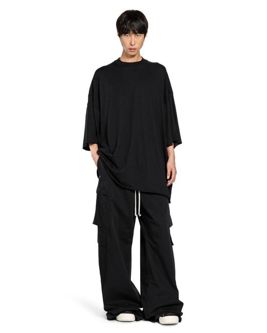 Rick Owens Black Tommy T T-Shirt for men