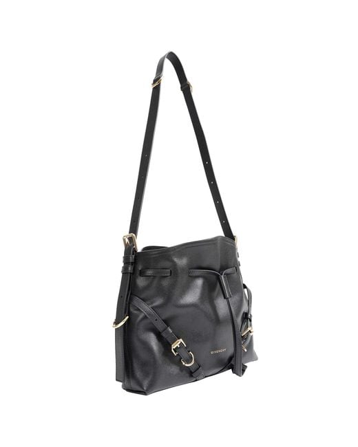 Givenchy Black Small Voyou Bucket Bag
