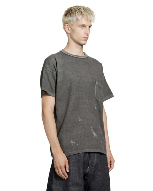 TAIGA TAKAHASHI Gray Lot 601 T-Shirt for men