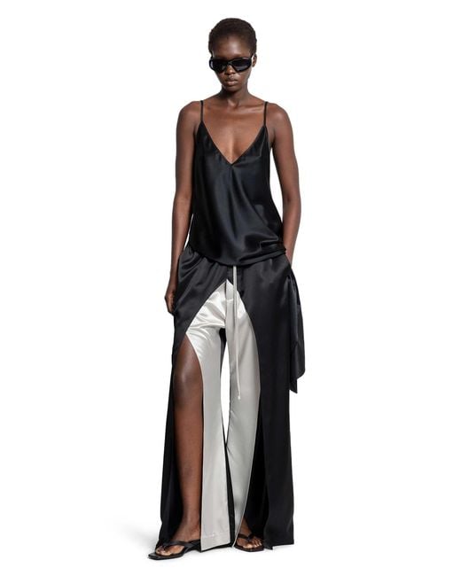 Ssheena Black Satin Pants