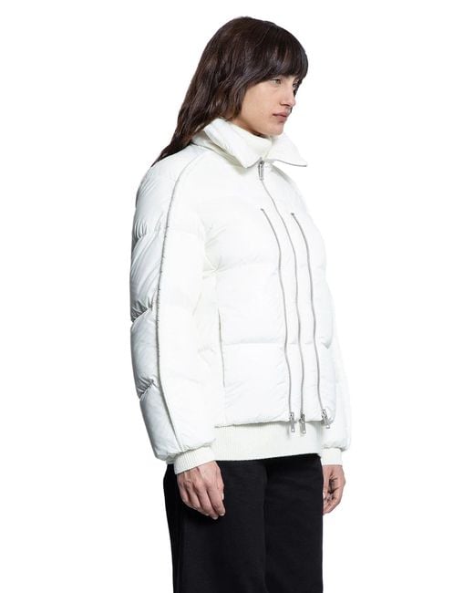 Moncler Genius White Willow Smith Collaboration Yael Short Down Jacket