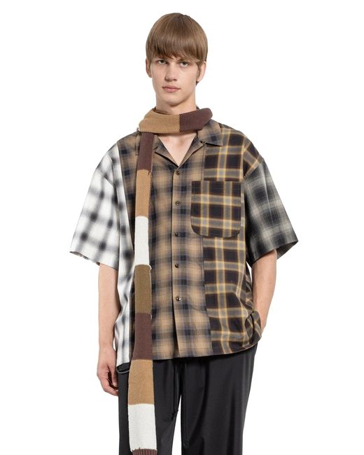 Song For The Mute Black Button-Up Gym Shirt for men