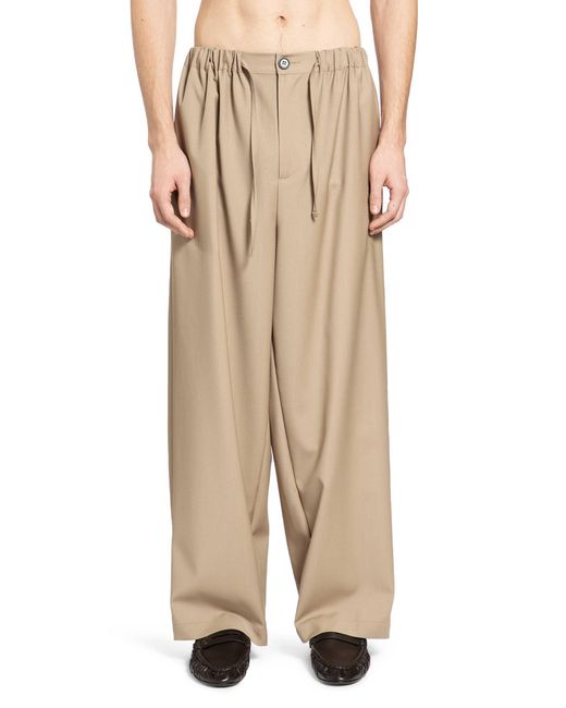 ROSE BURRITO Natural Wool Pyjama Trousers for men