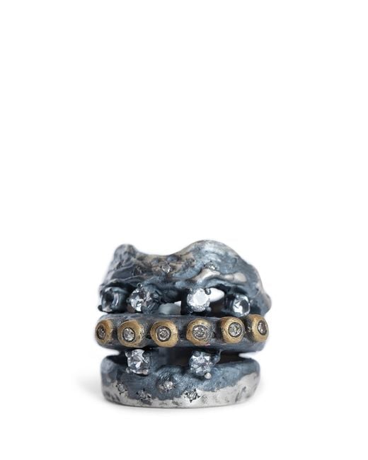 KUNDO Blue K-66 Freya Ring for men