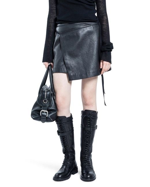Ann Demeulemeester Black Jolien Mini Skirt
