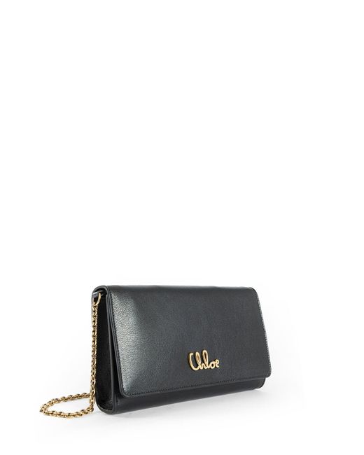 Chloé Gray Iconic Mini Crossbody Bag
