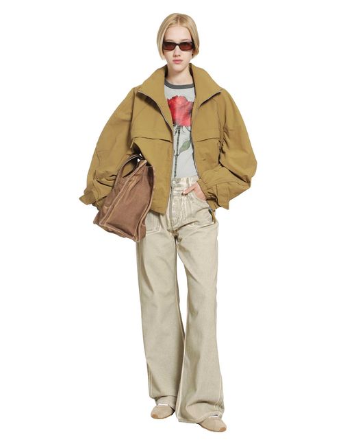 Acne Natural Overprint 5 Pocket Jeans