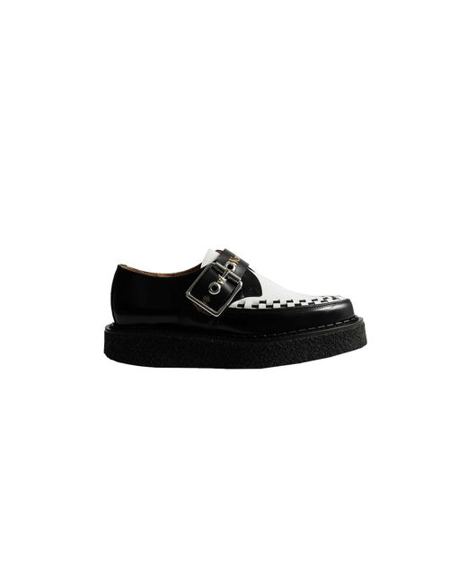 Vivienne Westwood Black George Cox Point Toe Monk Shoes