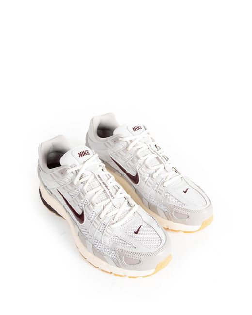 Nike White P-6000 Sneakers for men