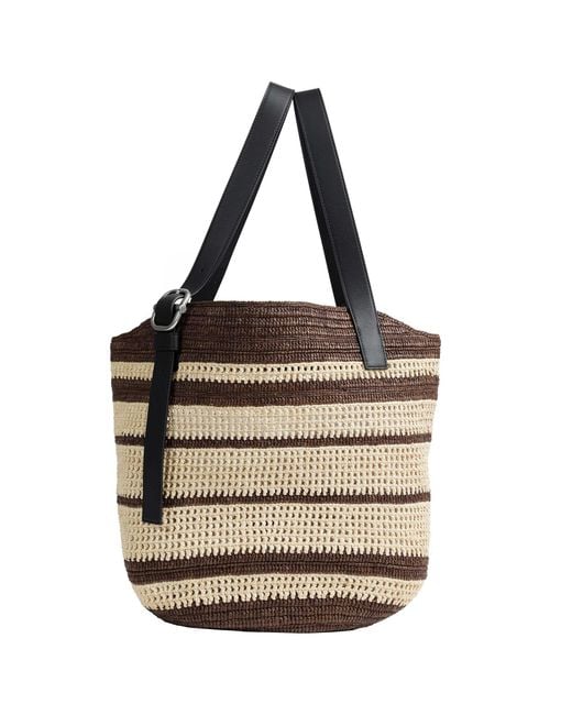 Loewe Metallic Loop Basket Bag for men