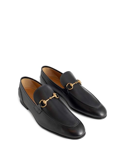 Gucci Black Jordaan Loafers for men