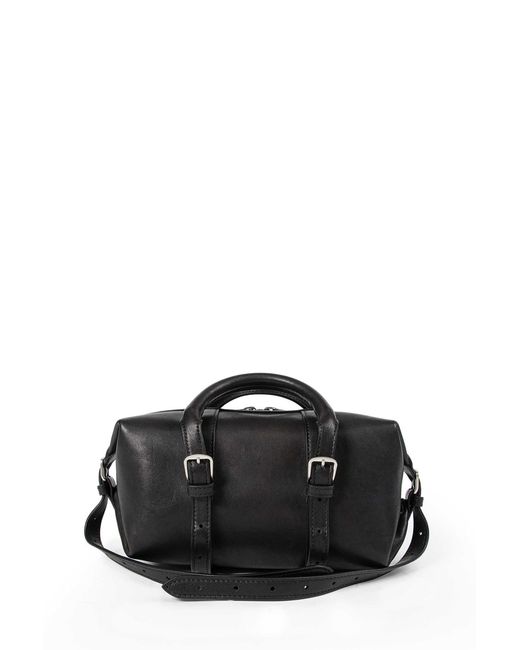 Ann Demeulemeester Black Terra Small Top Handle Bag