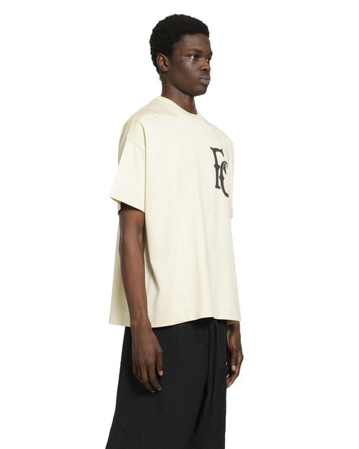 Fear Of God White Cotton Rayon 26 Tee for men