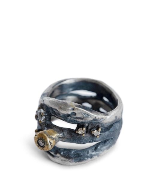 KUNDO Blue K- 65 Ragna Ring for men