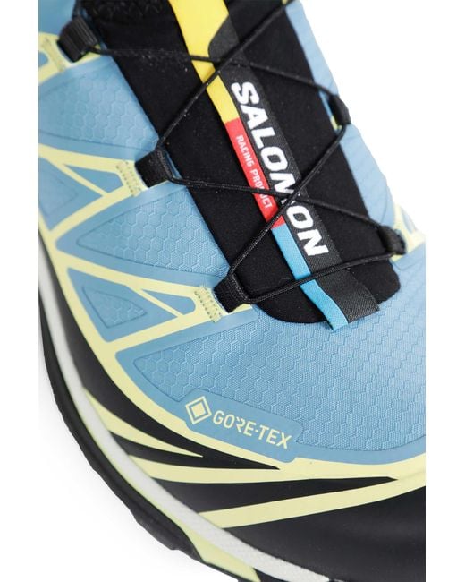 Salomon Blue Xt-6 Gore-Tex Sneakers for men