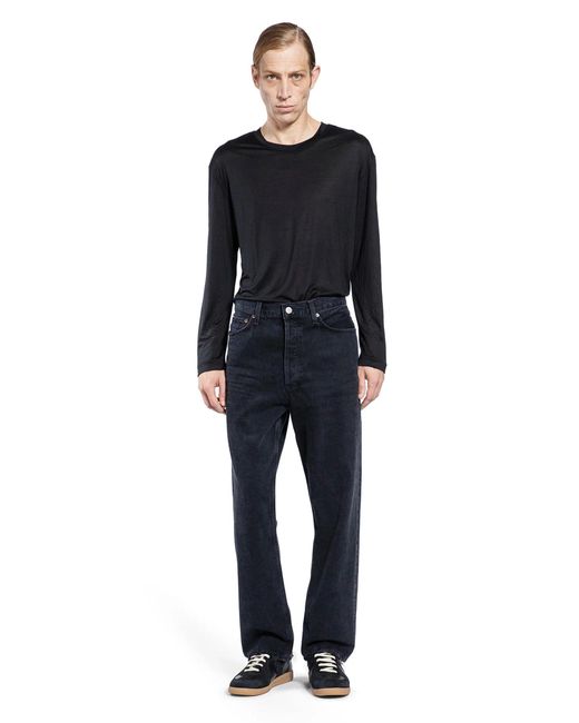 Agolde Blue 90's Mid-Rise Loose Fit Jeans for men