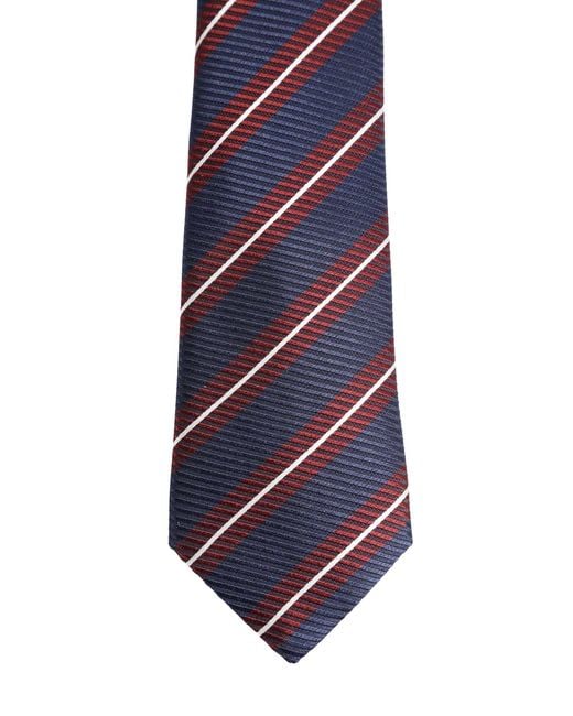 Giorgio Armani Blue Silk Necktie for men