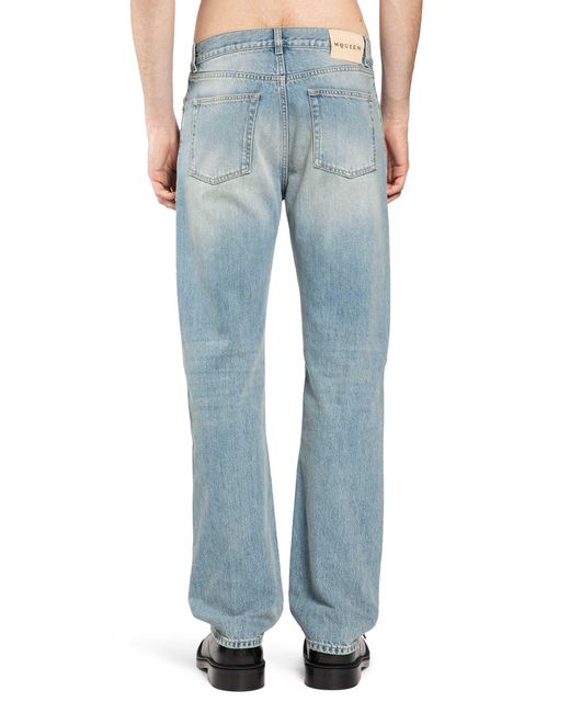 McQueen Blue Francis Jeans for men