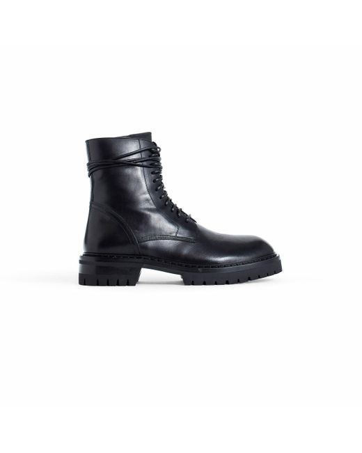 Ann Demeulemeester Black Boots for men