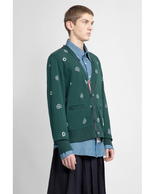 Thom Browne Green Knitwear for men