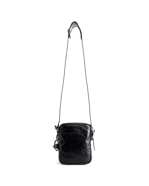 Balenciaga White Le Cagole Crossbody Bag for men