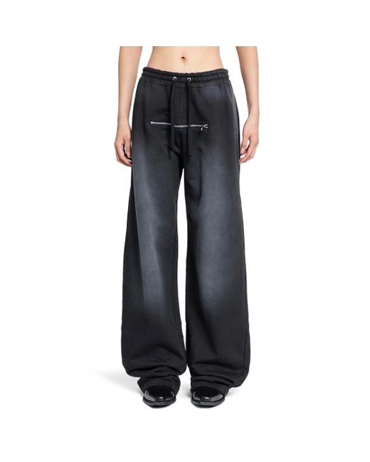 JORDANLUCA Black Robin Joggers for men