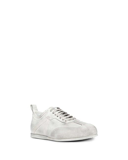 Ann Demeulemeester White Siru Low-top Boxing Sneakers