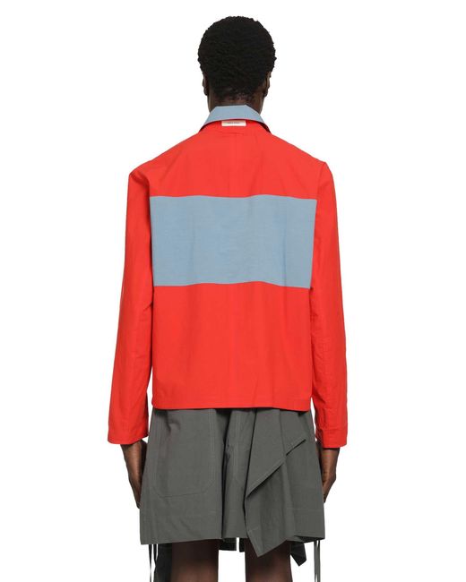 Craig Green Blue Reversible Worker Jacket for men