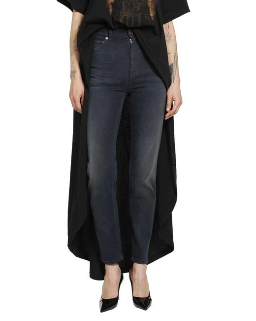 Balenciaga Blue Skinny Pants