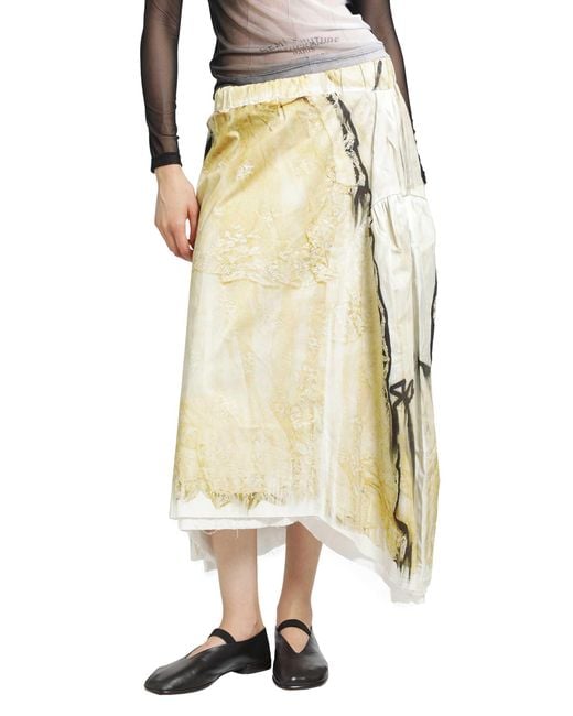 IA London Natural Moonlight Roses Skirt