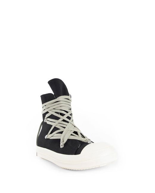 Rick Owens Black Concordians Megalace Sneaks for men