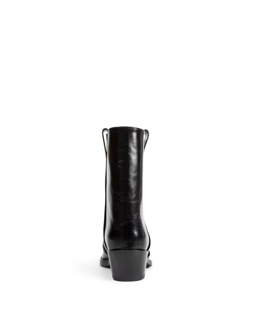 Khaite Black Clive Ankle Boots