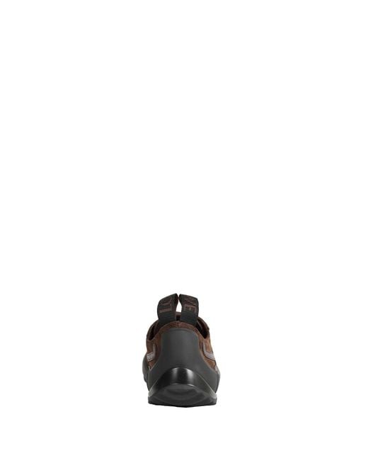 Loewe Brown Suede Grip Sneakers