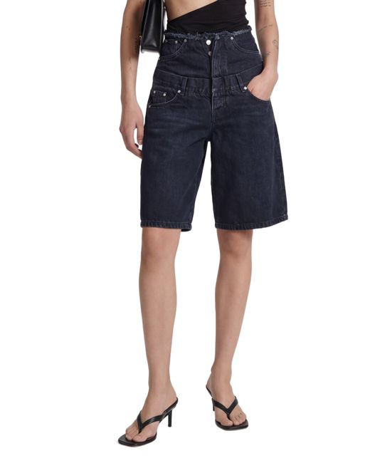 NVL-GARDE Blue Double Layer Shorts