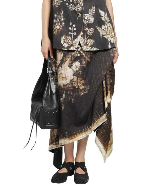 IA London Black Type One Hoisted Skirt
