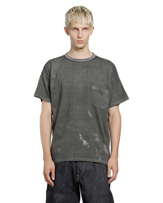 TAIGA TAKAHASHI Gray Lot 601 T-Shirt for men