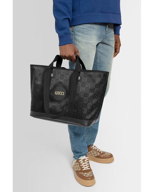 Gucci Tote Bags in Black for Men | Lyst