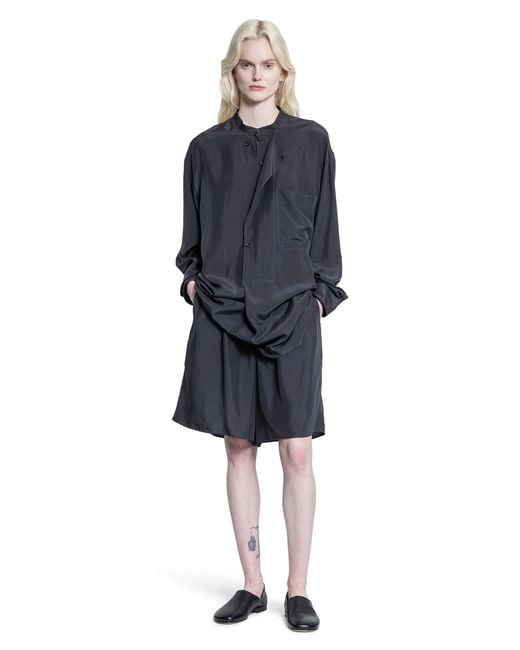 Lemaire Blue Soft Blouse