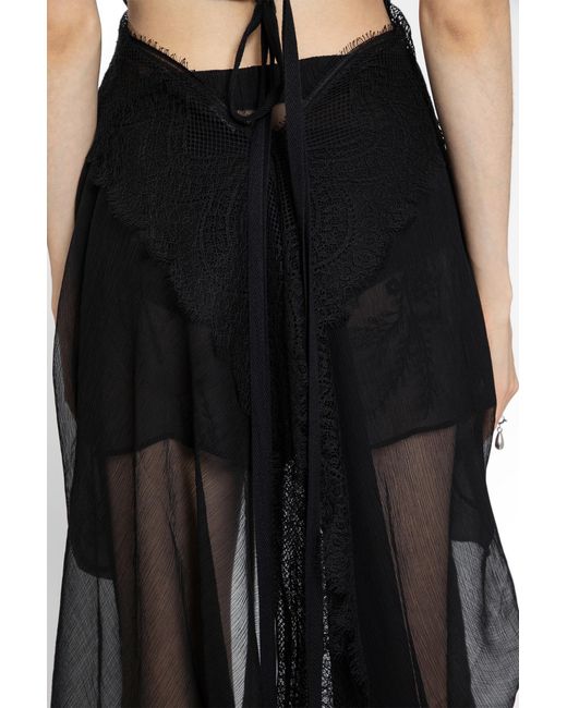 Ann Demeulemeester Black Dory Top
