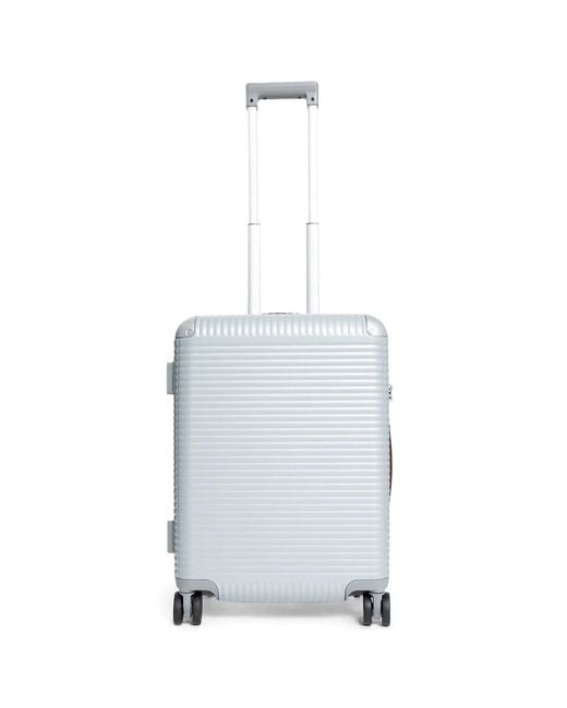 Fpm Blue Bank Light Spinner Deluxe Suitcase for men