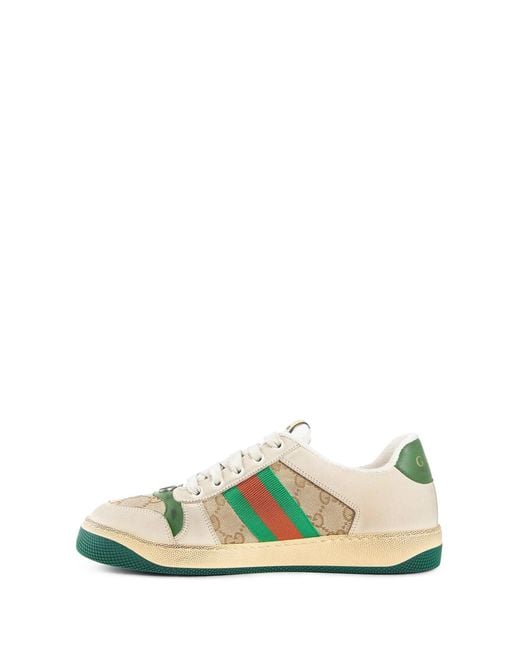 Gucci Green Screener Sneakers
