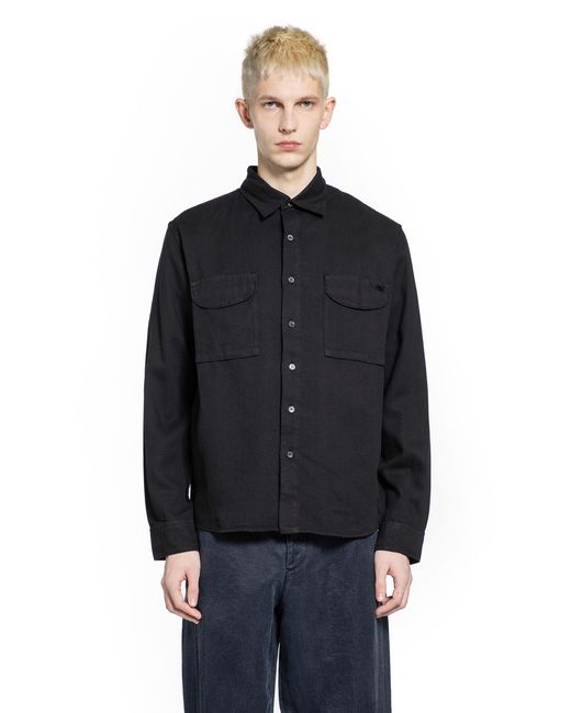 Massimo Osti Studio Black Pocket Overshirt for men